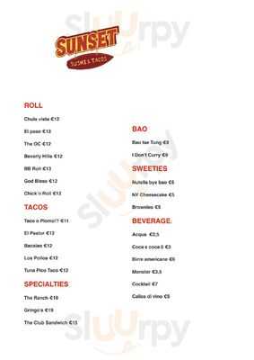 Sunset - Sushi & Tacos
