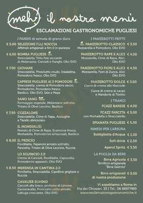 Meh! Esclamazioni Gastronomiche Pugliesi