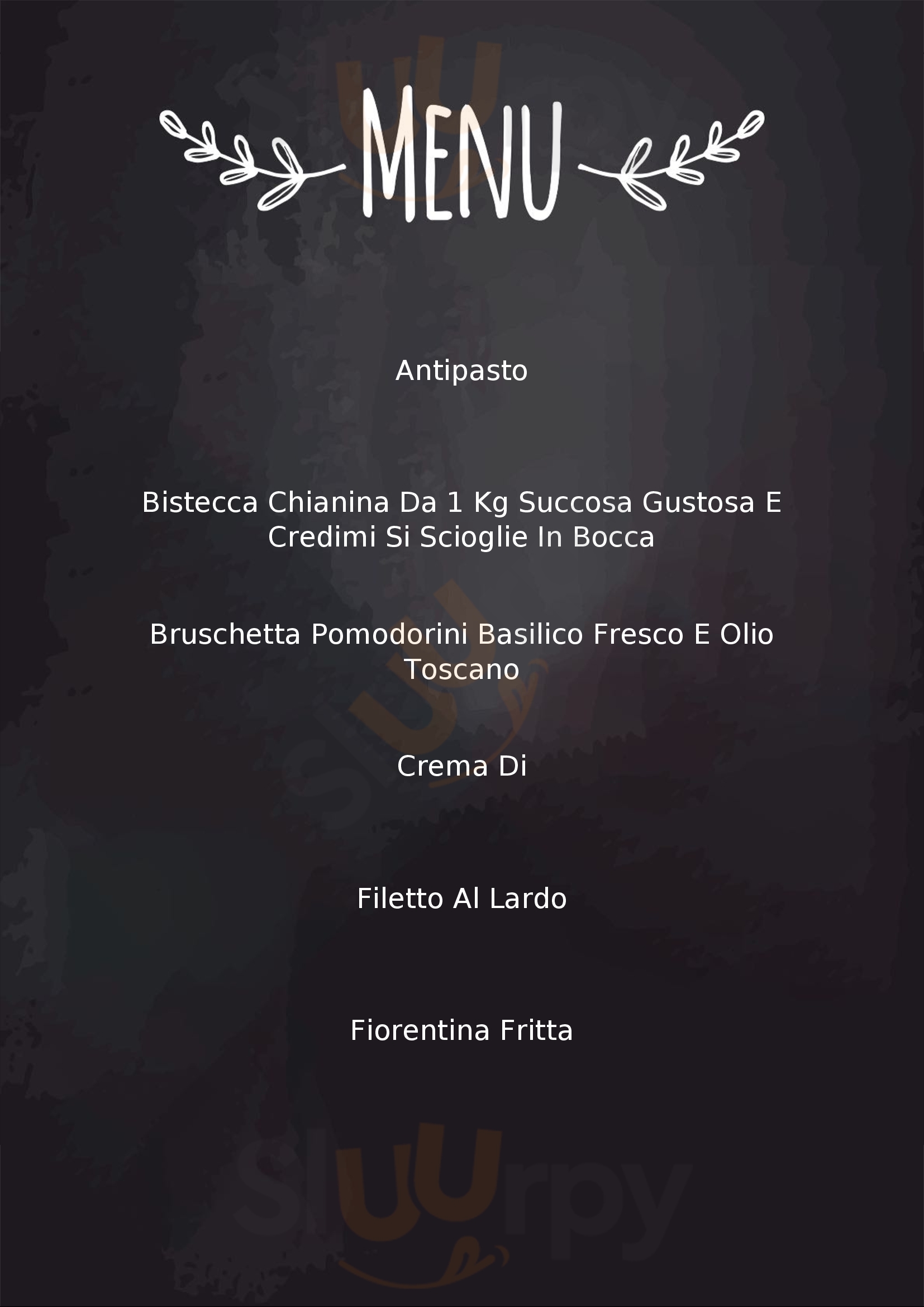 Ristorante Pizzeria Le Logge Di Rosia Rosia menù 1 pagina