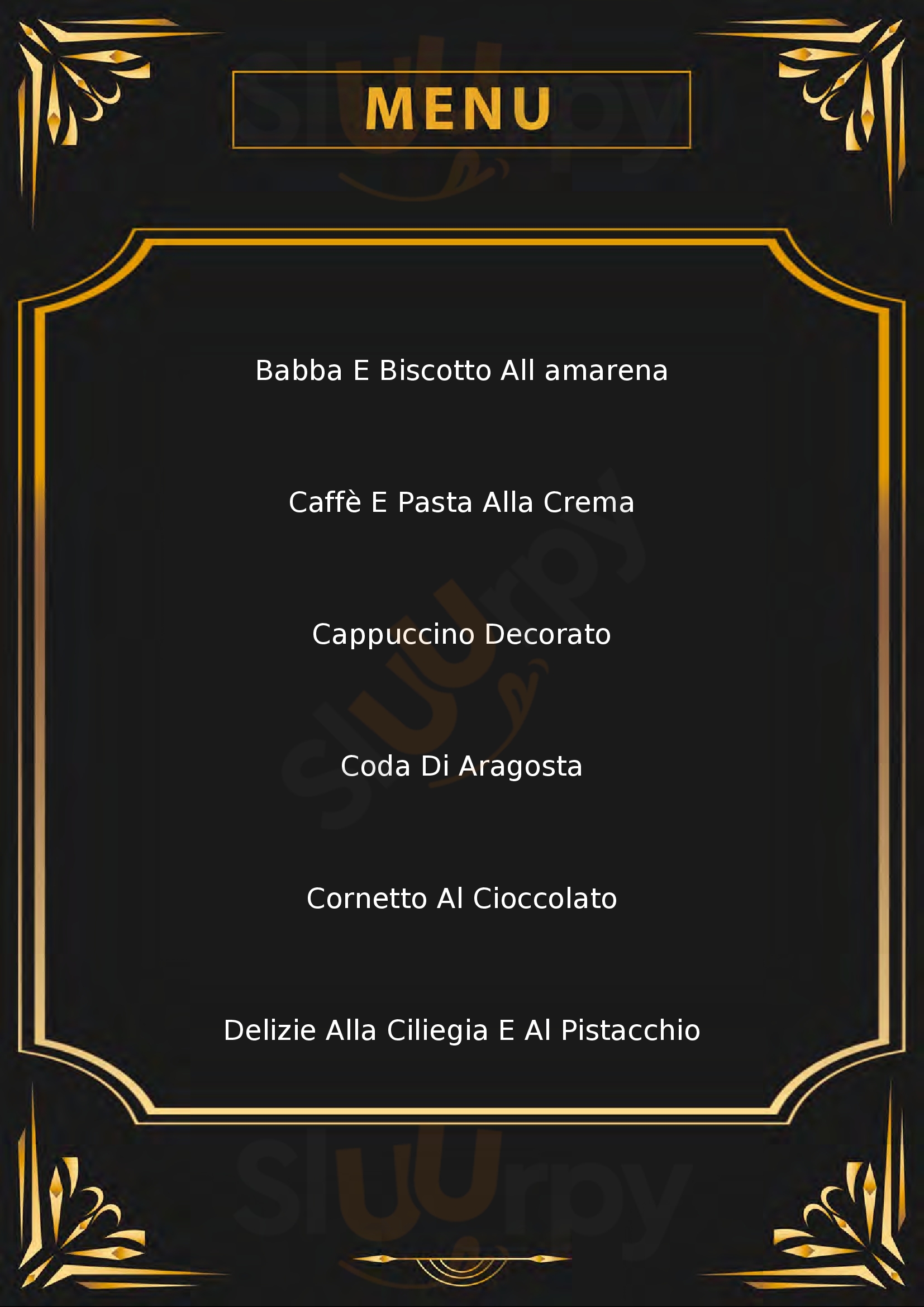 Caffè Della Sosta Passignano Sul Trasimeno menù 1 pagina