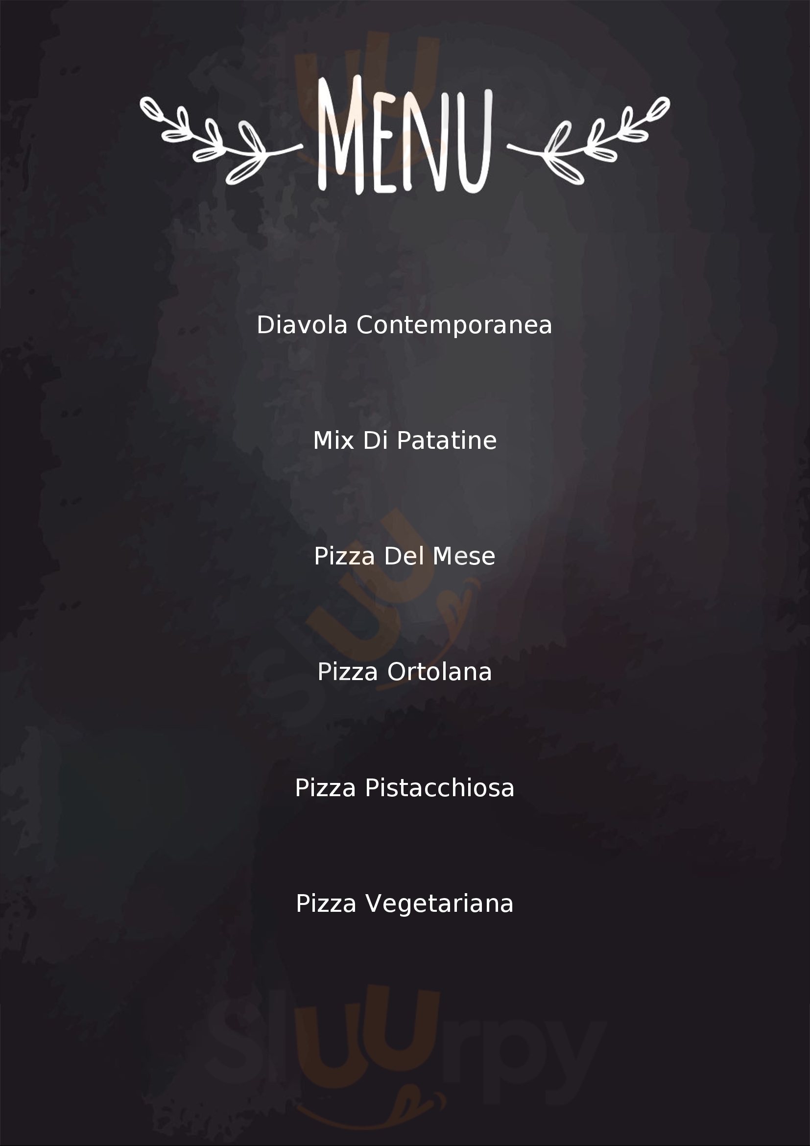 Federico Mottola Pizzeria Contemporanea Teano menù 1 pagina