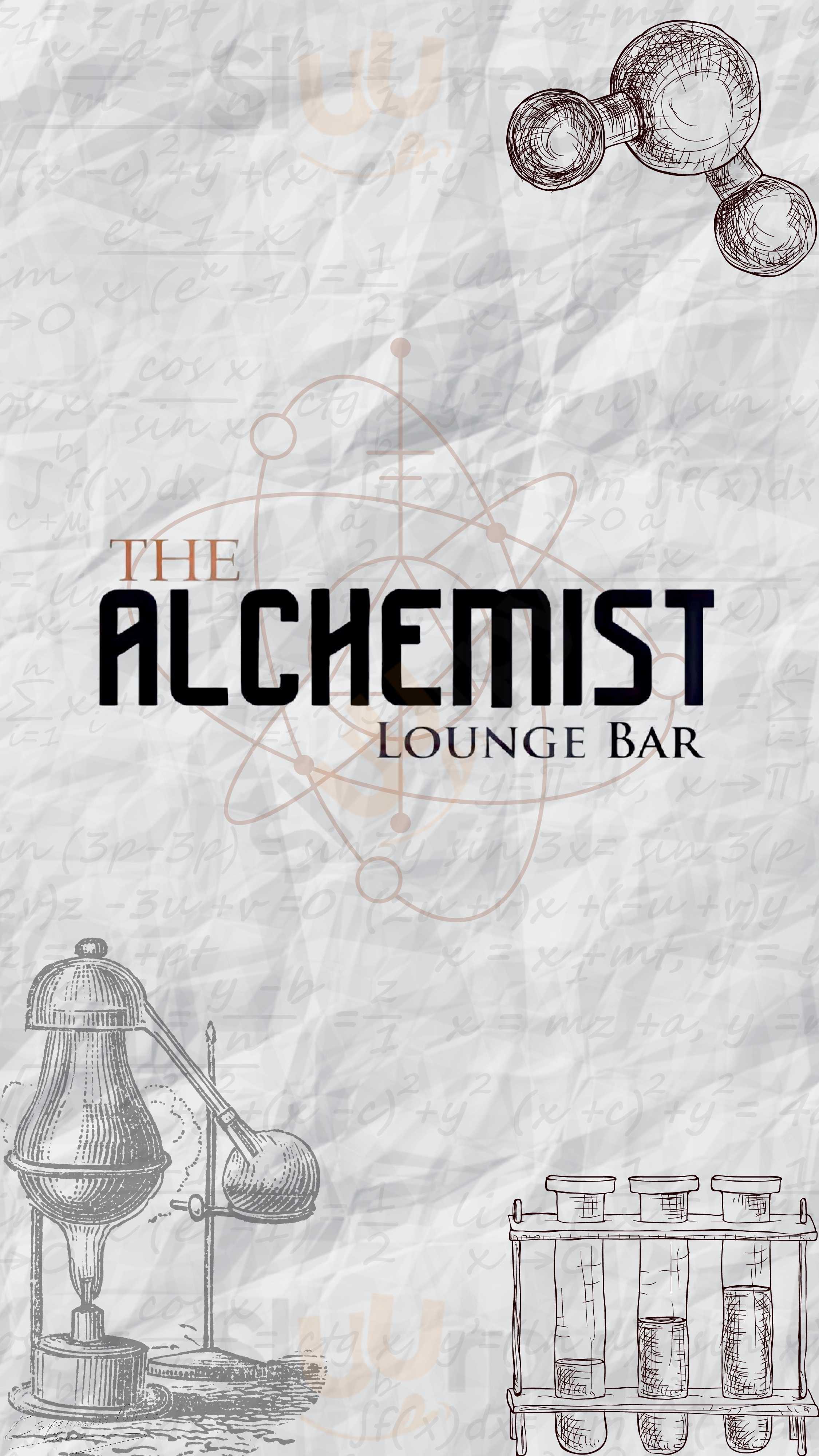 The Alchemist Lounge Bar Foglianise menù 1 pagina