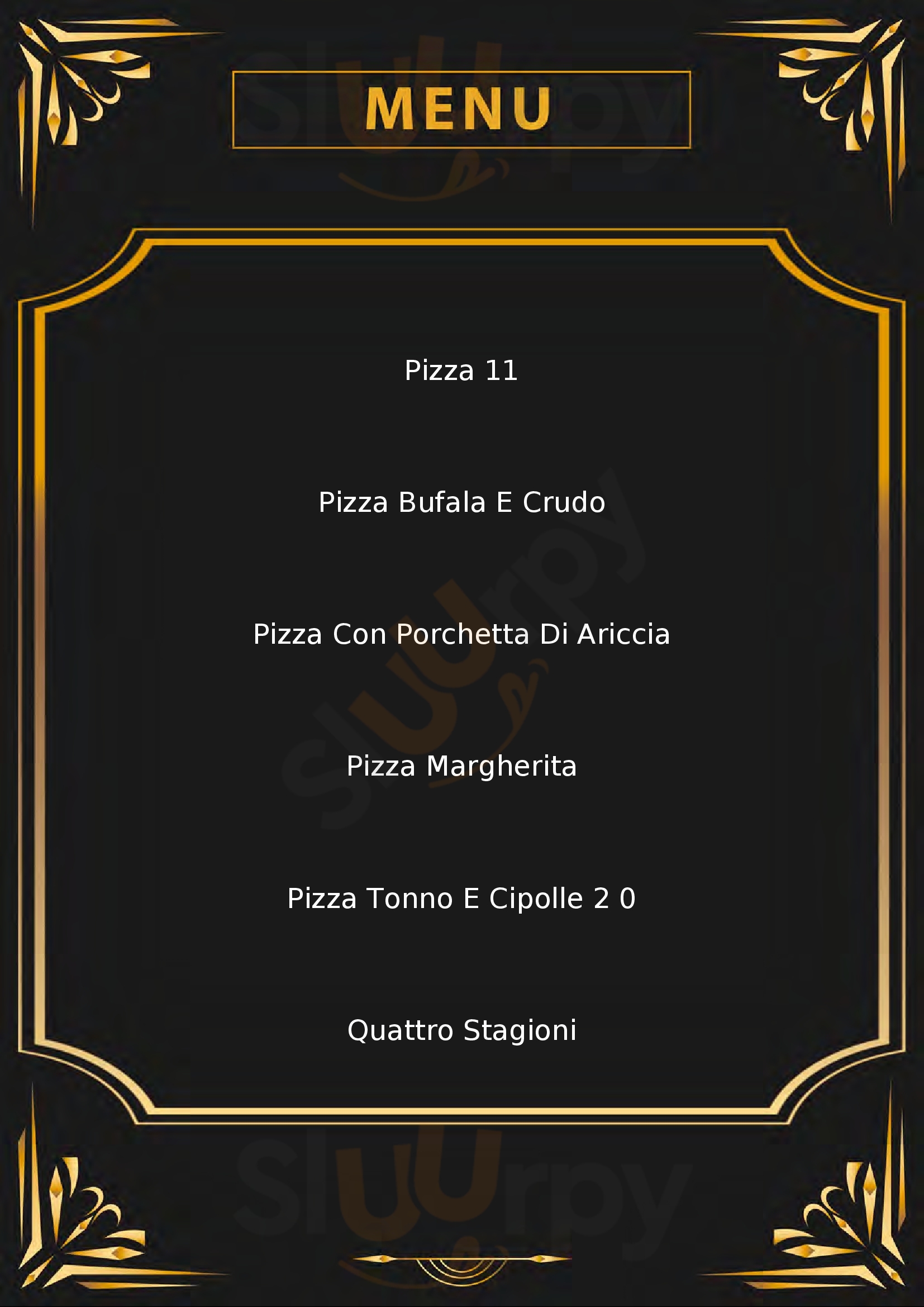 Nebula Pizza Al Taglio Novi Ligure menù 1 pagina