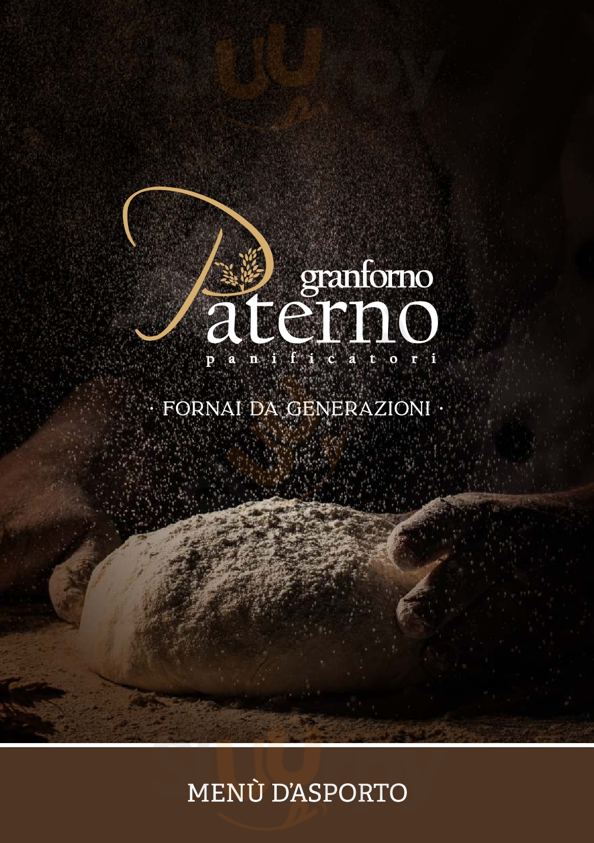 Gran Forno Paterno Gravina in Puglia menù 1 pagina