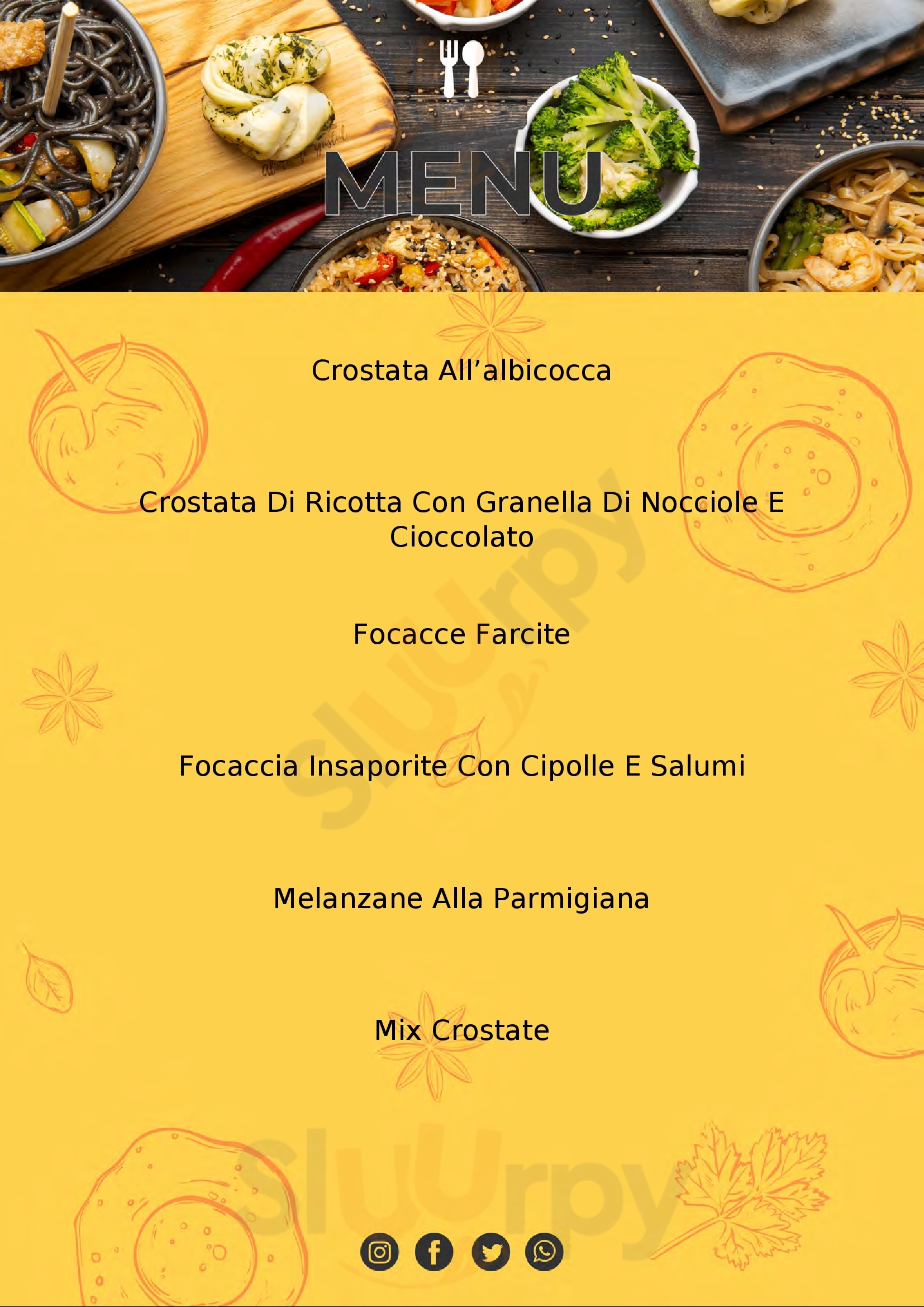Eat Italy Santa Teresa Gallura menù 1 pagina
