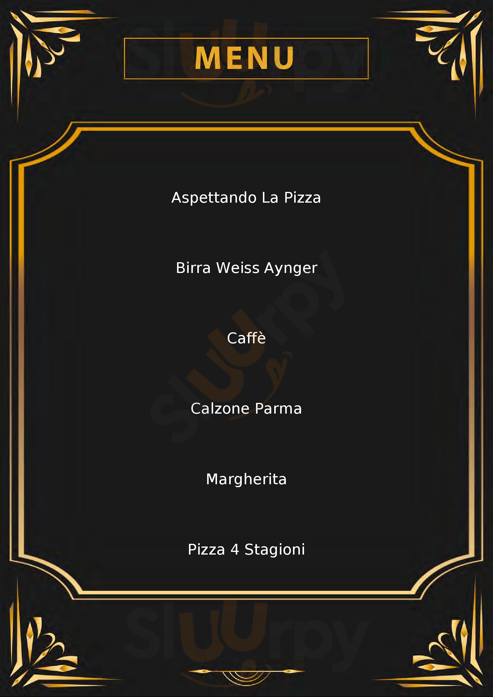 Pizzeria Pulcinella Ascoli Piceno menù 1 pagina