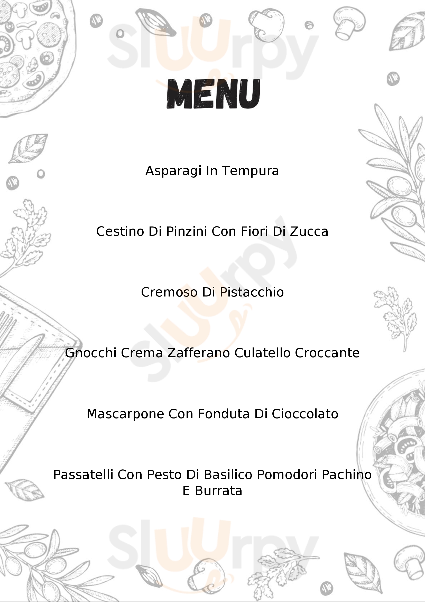 Gastronomia da Pateracchio Lagosanto menù 1 pagina