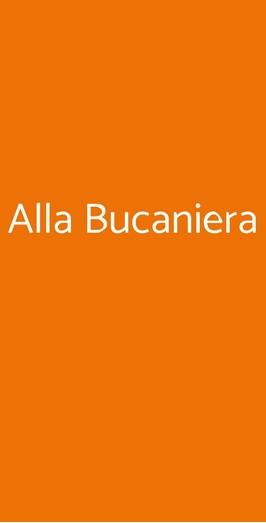 Alla Bucaniera, Roma