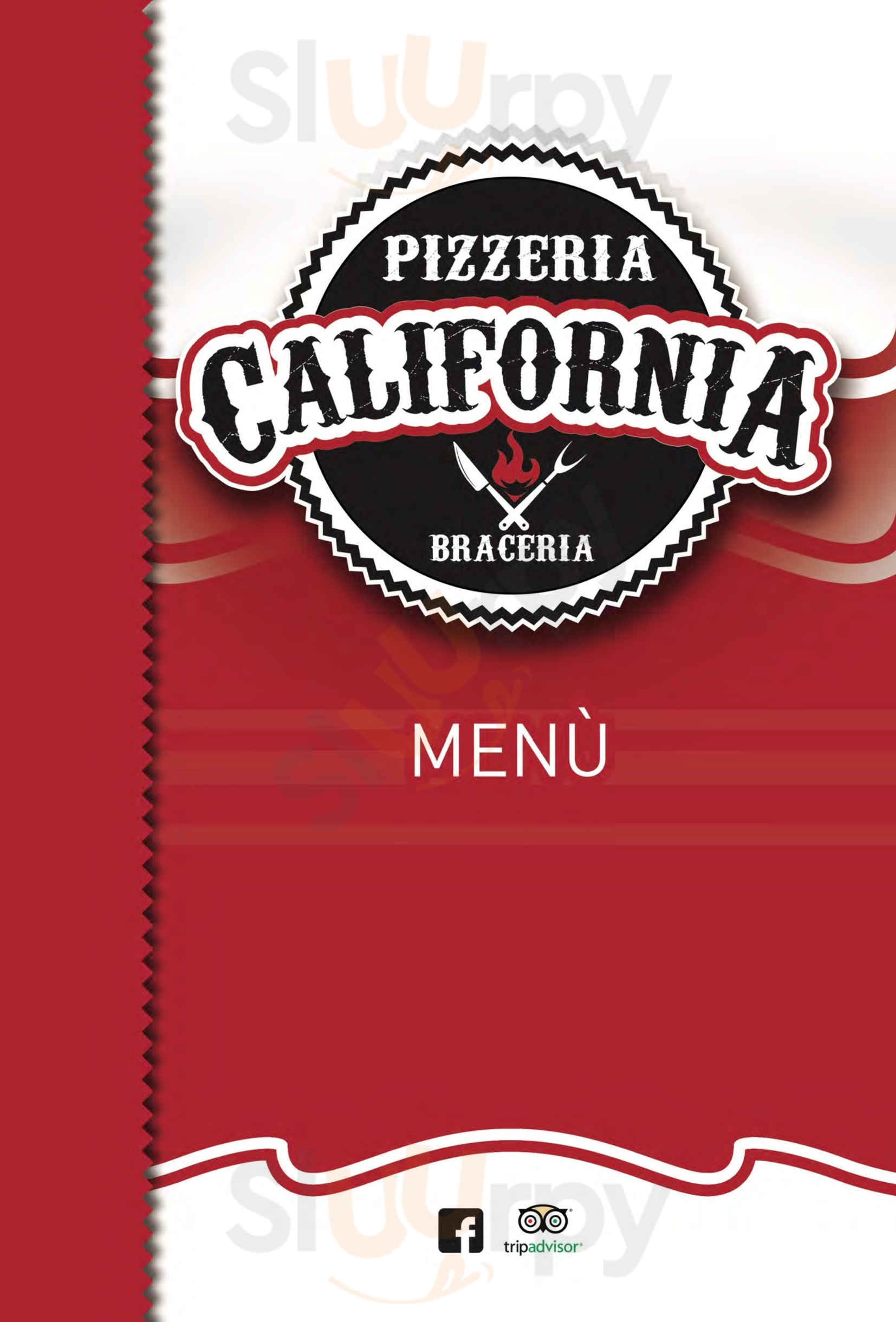Pizzeria California Pescara menù 1 pagina