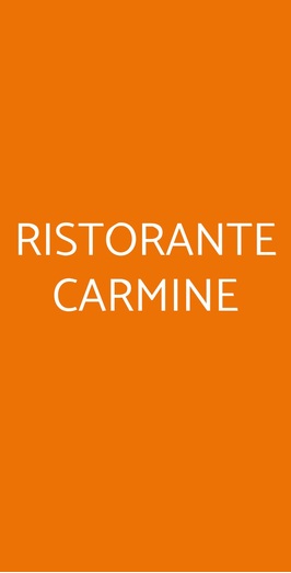 Ristorante Carmine, Loreto Aprutino