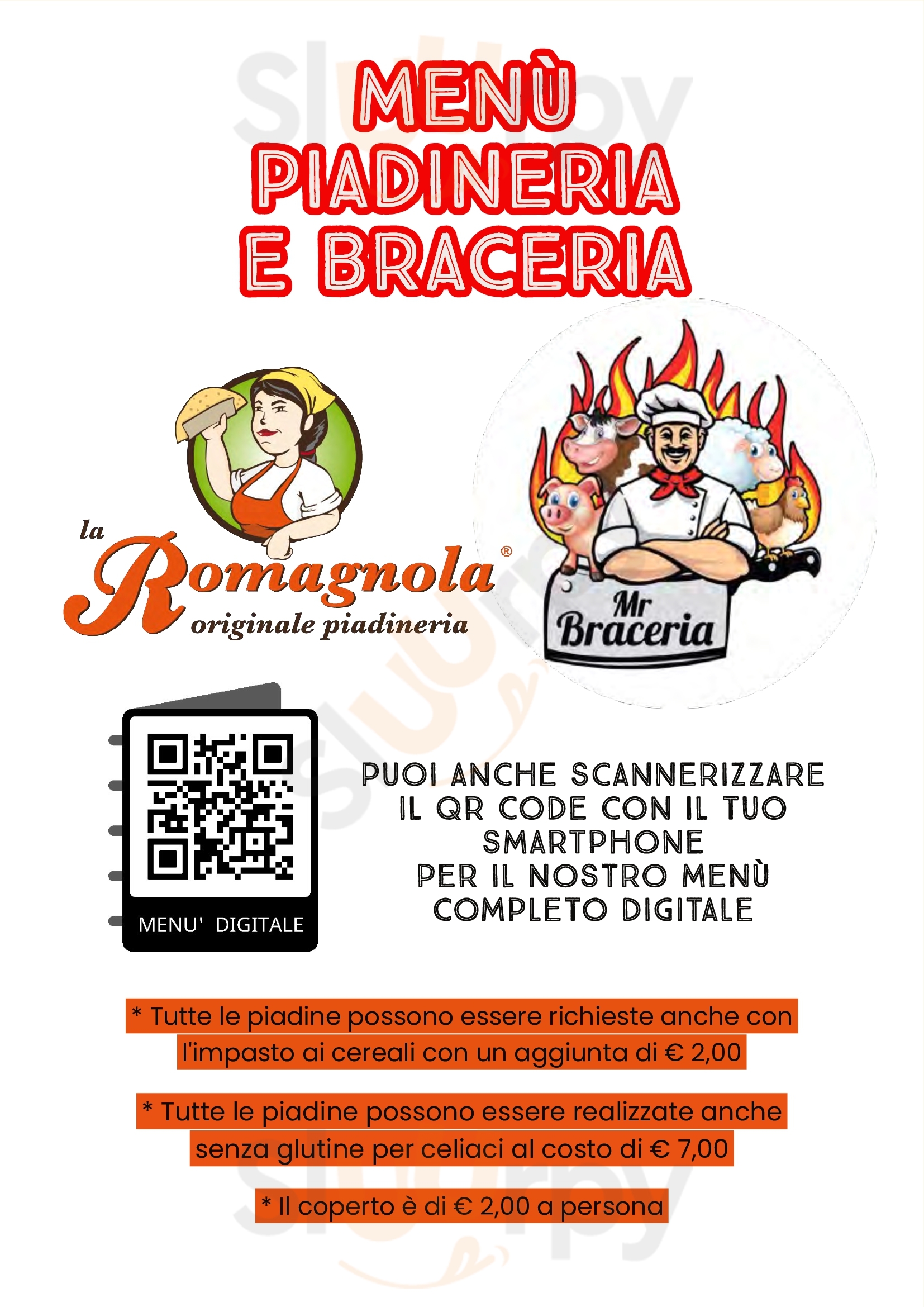 La Romagnola Montesilvano menù 1 pagina