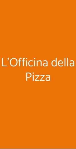 L'officina Della Pizza, Pescara