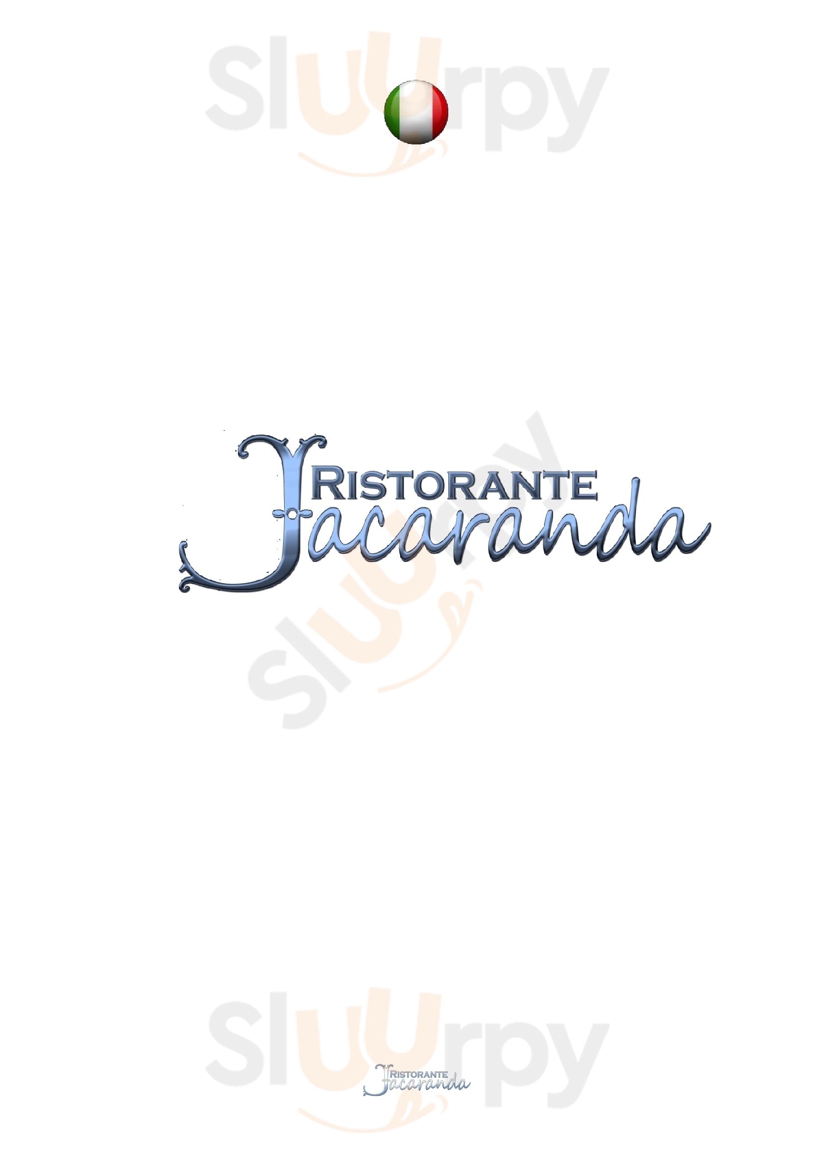 Ristorante Jacaranda Citta Sant&#39;Angelo menù 1 pagina