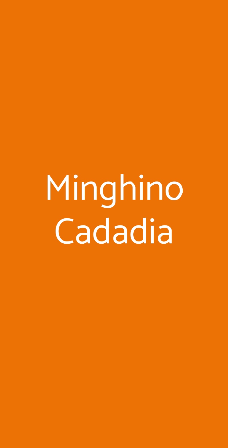 Minghino Cadadia Avezzano menù 1 pagina