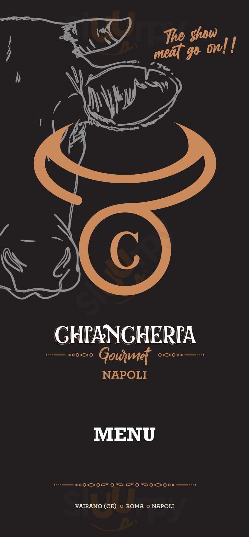 Chiancheria Gourmet Napoli Napoli menù 1 pagina