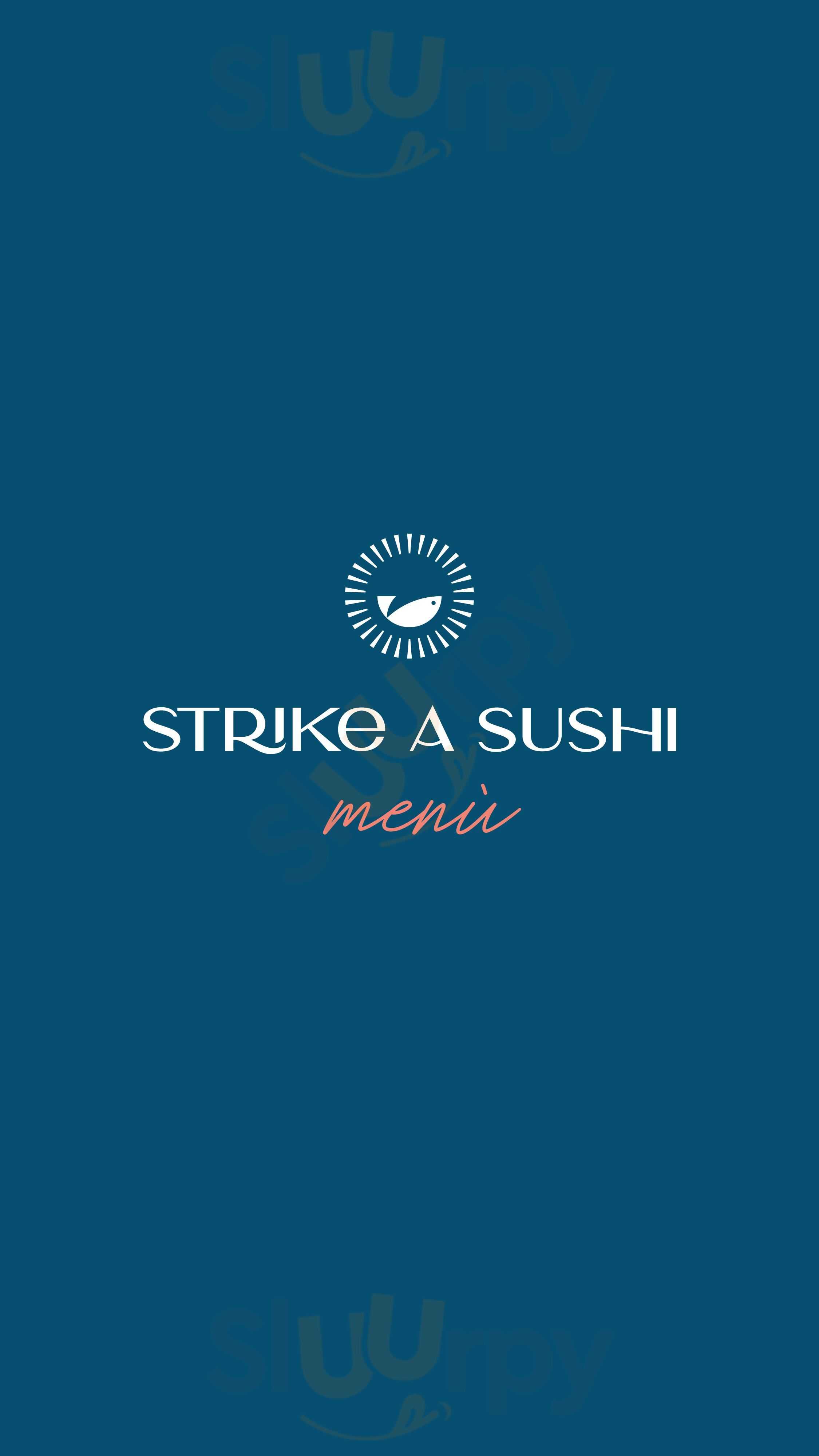 Strike a Sushi Frattamaggiore menù 1 pagina