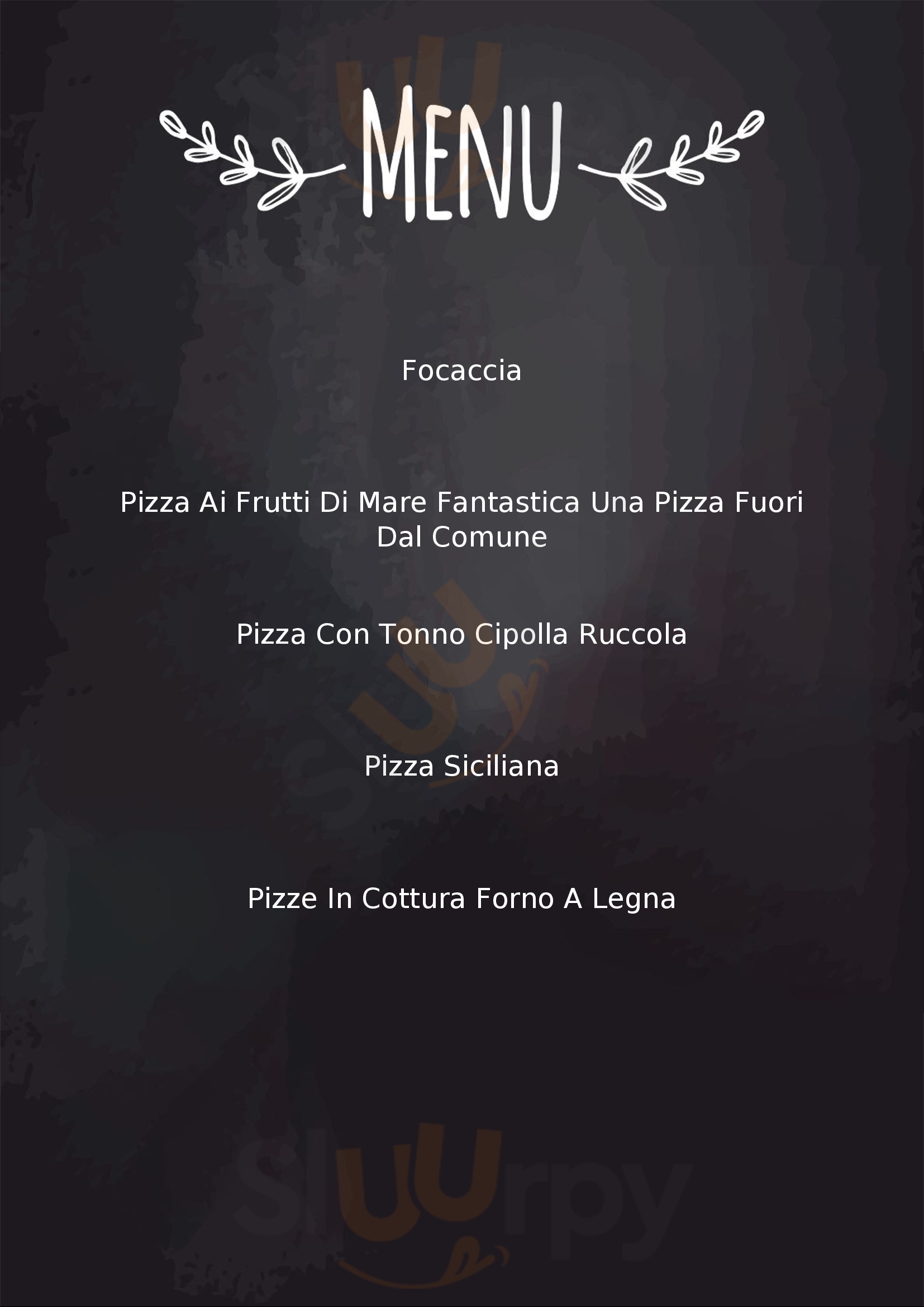 Frankpizz Ravenna menù 1 pagina