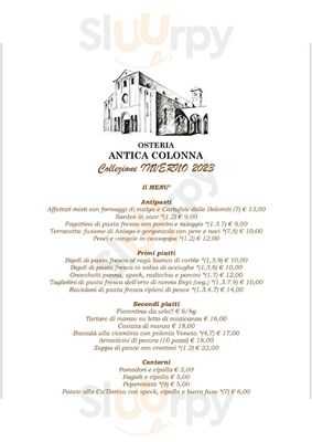Osteria All'antica Colonna