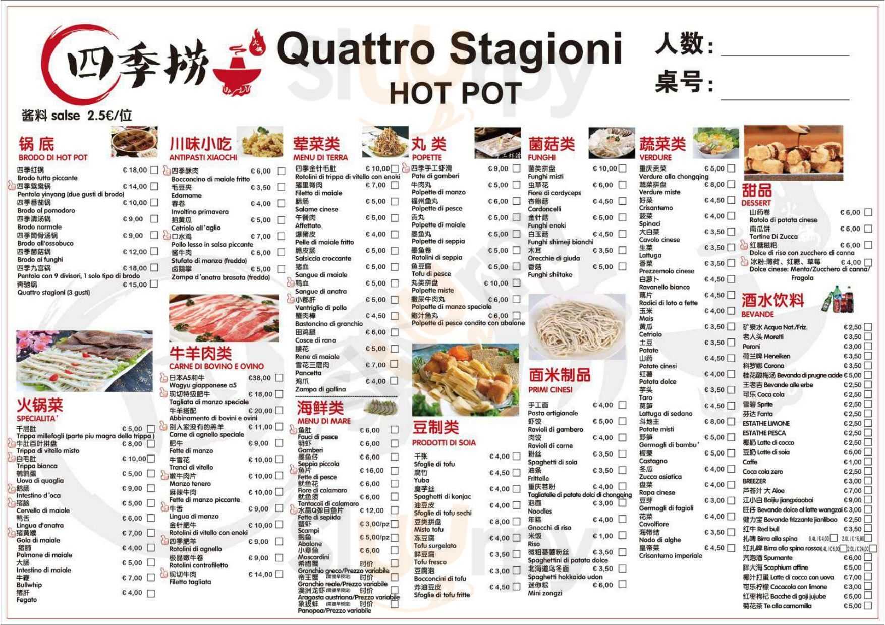 Quattro Stagioni Hot Pot, Roma