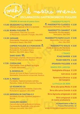 Meh! Esclamazioni Gastronomiche Pugliesi