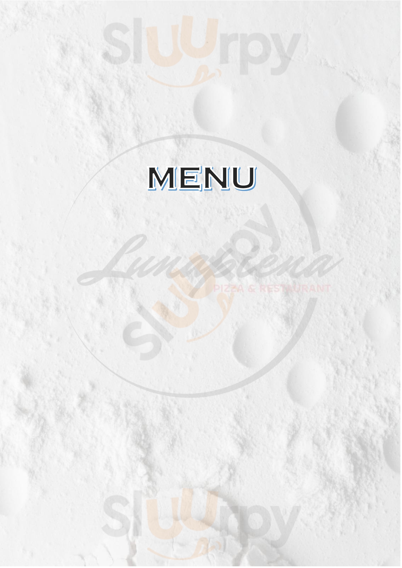 Ristorante Lunapiena Rende menù 1 pagina