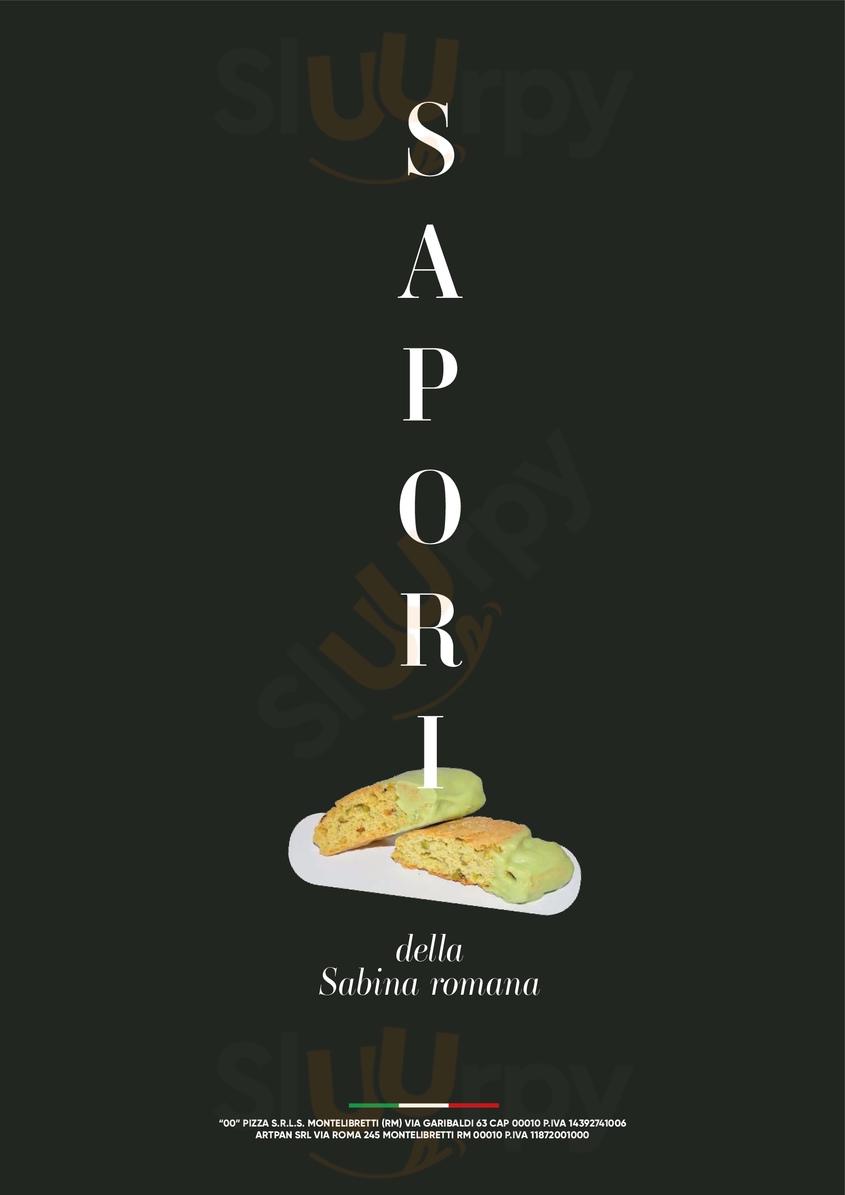 Sapori Della Sabina Romana Montelibretti menù 1 pagina