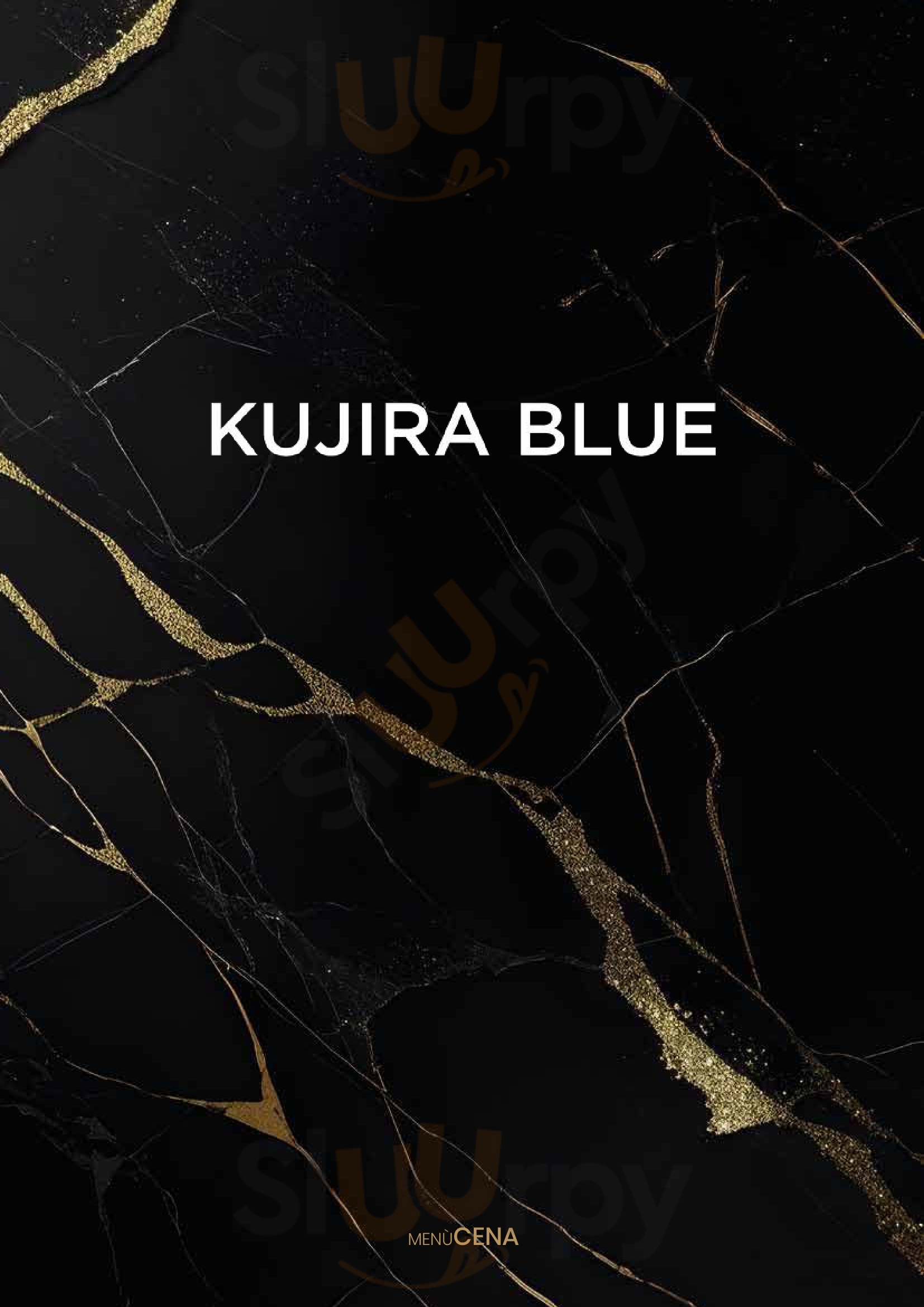 Kujira blue Ponsacco menù 1 pagina