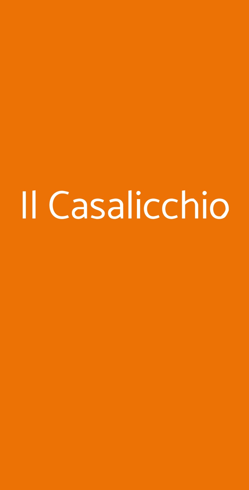 Il Casalicchio Alzano Lombardo menù 1 pagina