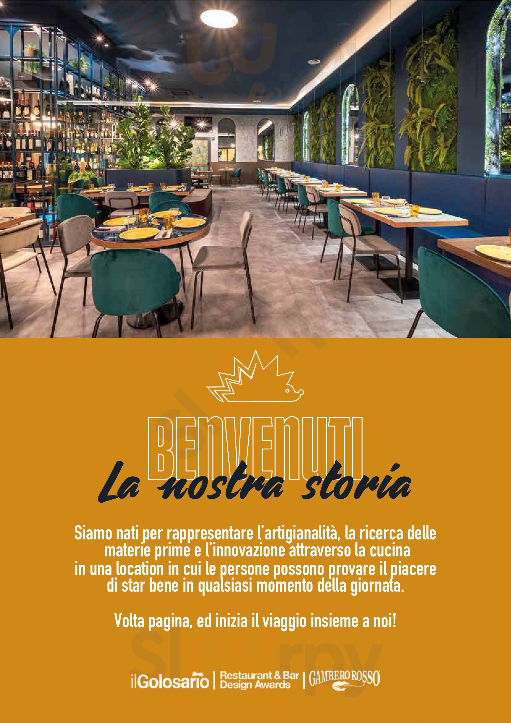 Godo Gallarate Gallarate menù 1 pagina