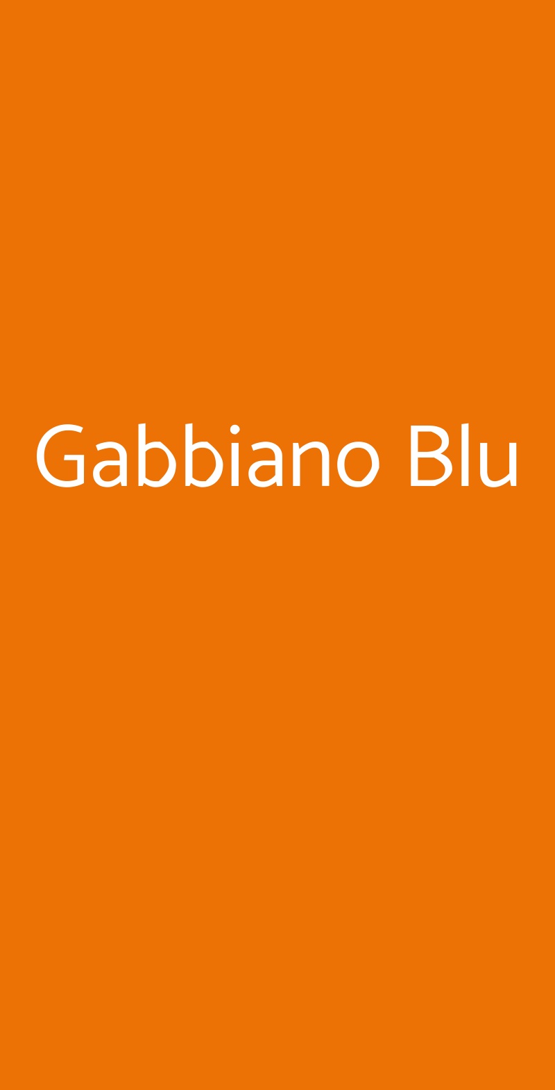 Gabbiano Blu Francavilla Al Mare menù 1 pagina