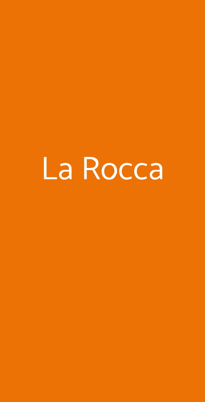 La Rocca Roccapalumba menù 1 pagina