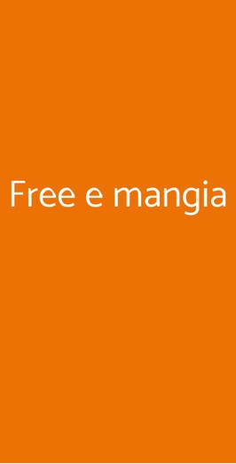 Free E Mangia, Palermo