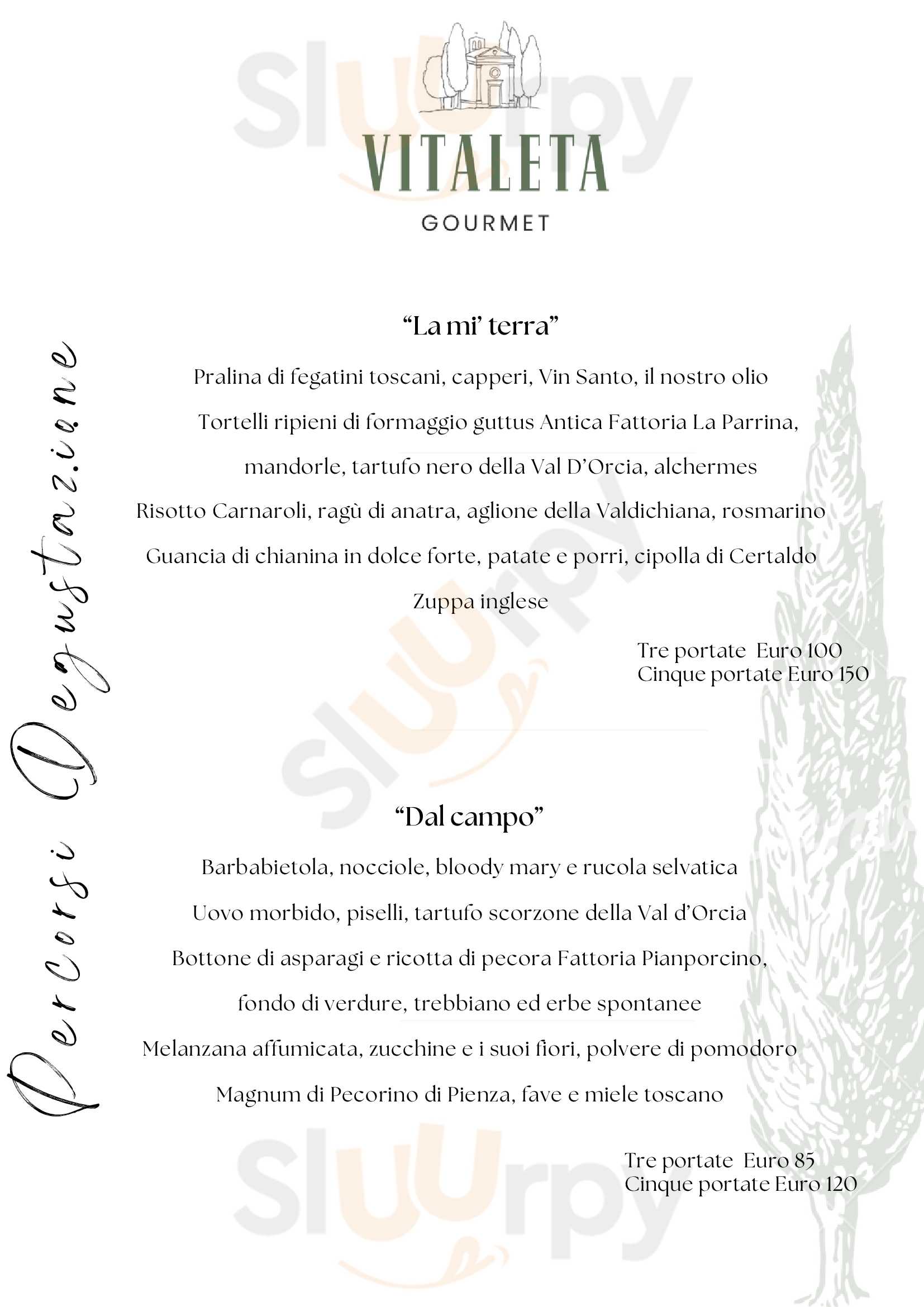 Vitaleta Gourmet, San Quirico d'Orcia