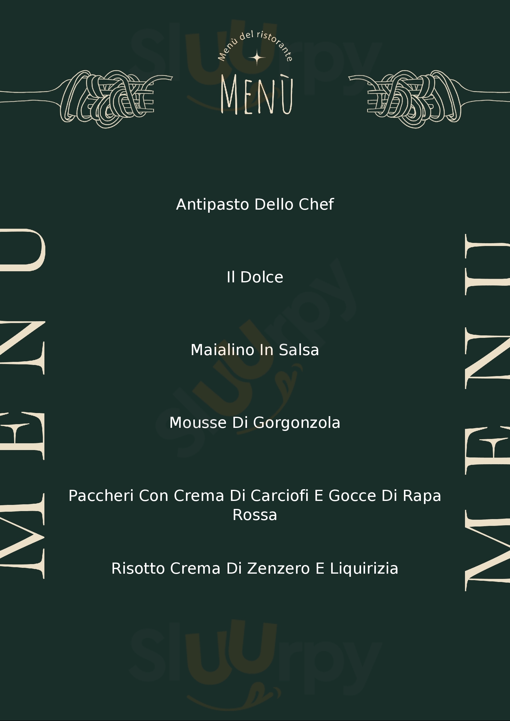 Ristorante Le Querce Ponzano Veneto menù 1 pagina