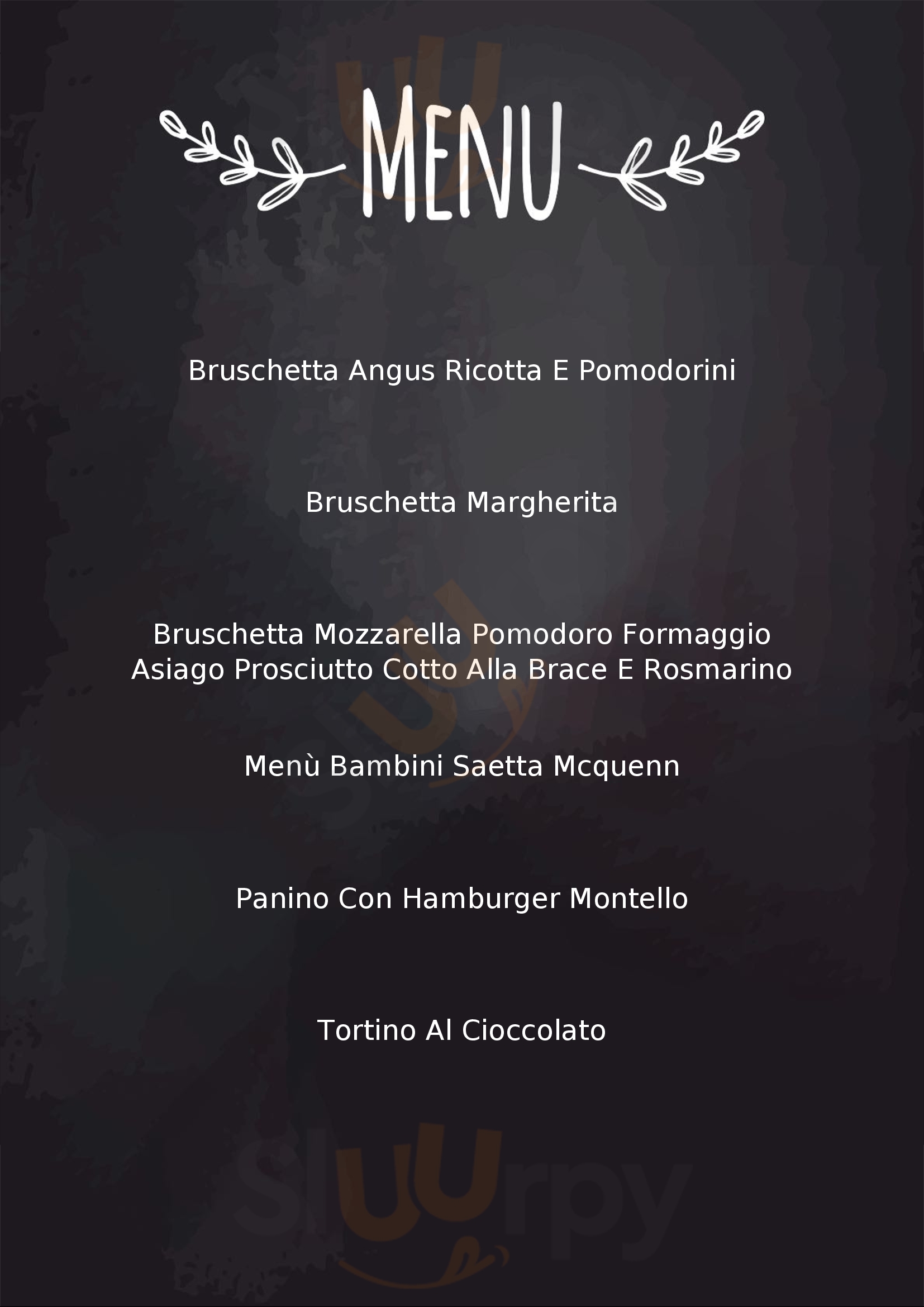 Il Re Della Cantina Crocetta del Montello menù 1 pagina