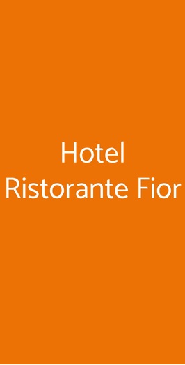 Hotel Ristorante Fior, Castelfranco Veneto