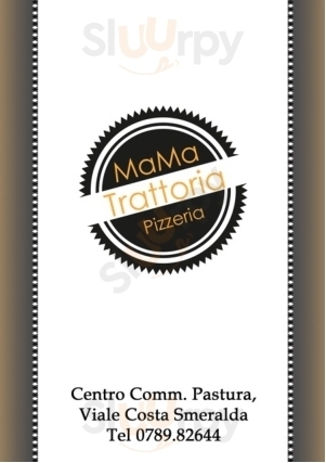 MaMa Trattoria Pizzeria Arzachena menù 1 pagina