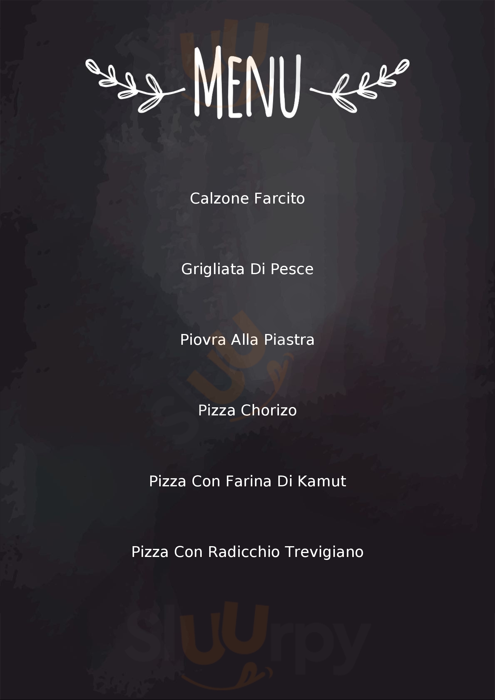 Pizzeria Primavera Casier menù 1 pagina