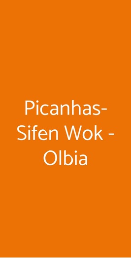 Picanhas- Sifen Wok - Olbia, Olbia
