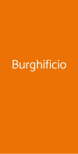 Burghificio, Roma