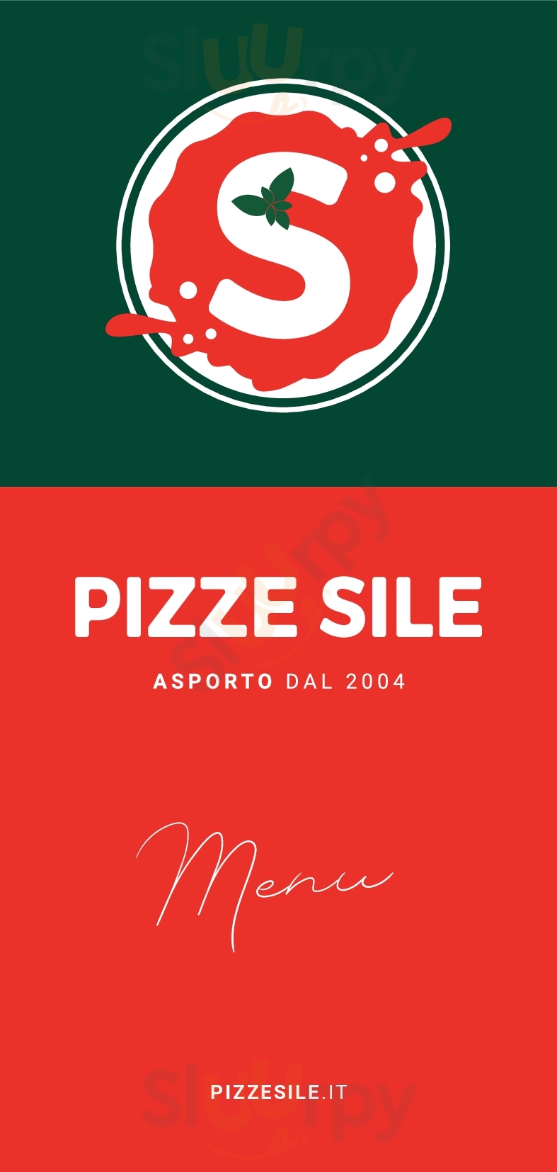 Pizze Sile Treviso menù 1 pagina