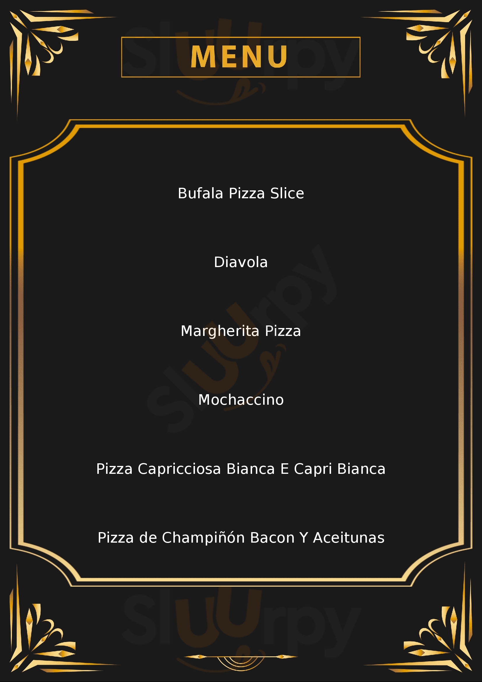 Pizza&Co Lecce menù 1 pagina