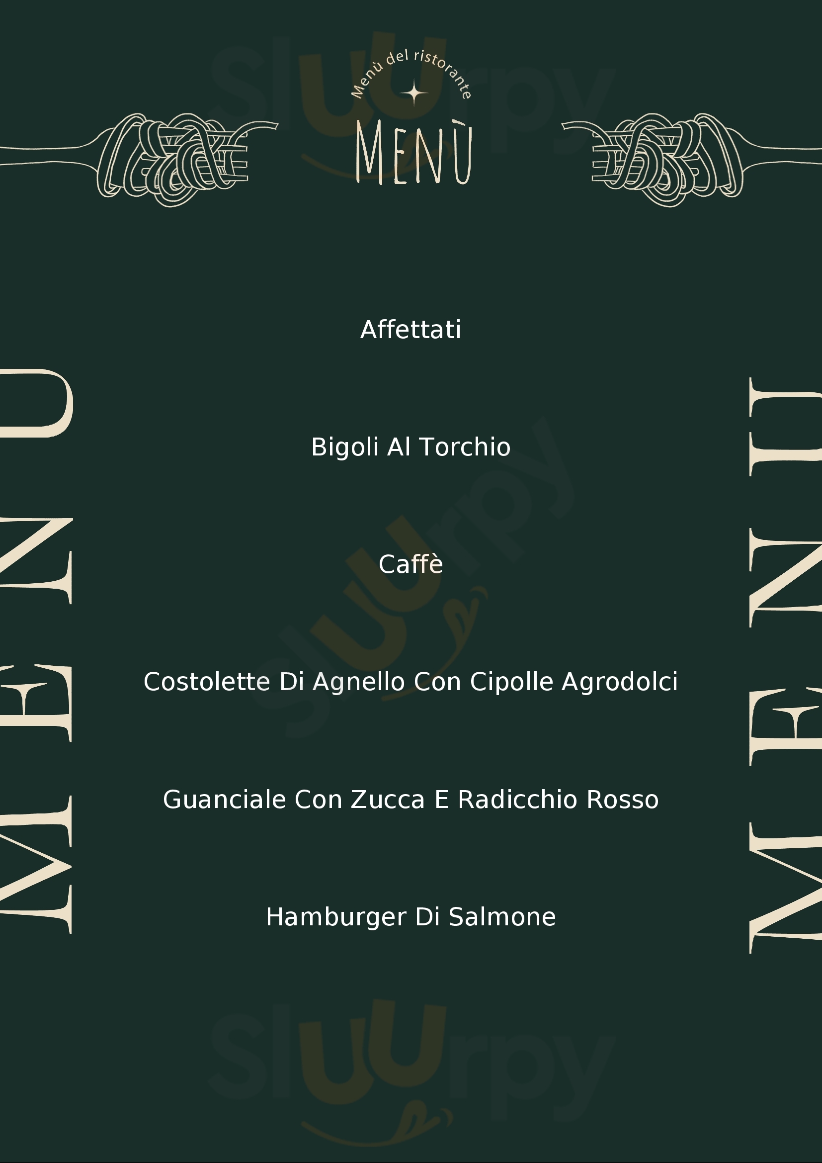 Il Toscanini Cantina & Cucina Reggiolo menù 1 pagina