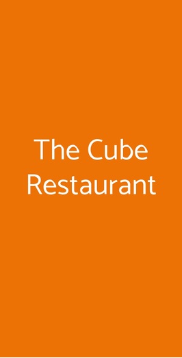 The Cube Restaurant, Lecce