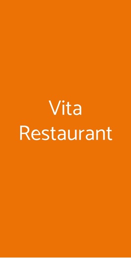 Vita Restaurant, Lecce