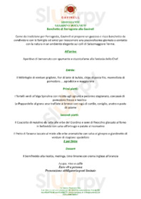 Ristorante Giardino Botanico Gavinell