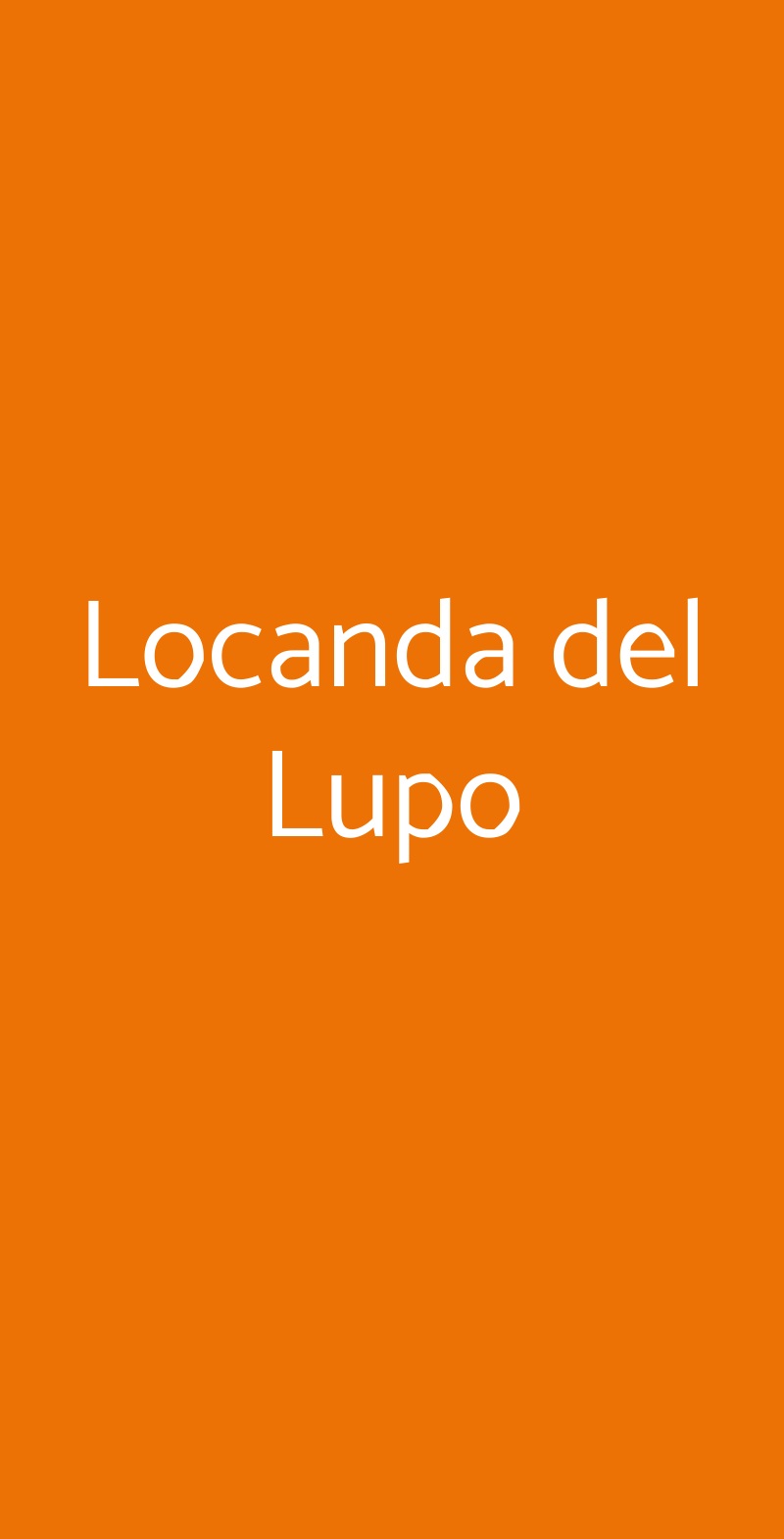 Locanda del Lupo Soragna menù 1 pagina