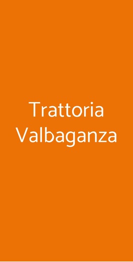 Trattoria Valbaganza, Sala Baganza