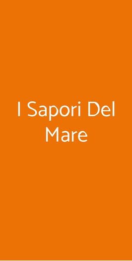 I Sapori Del Mare, Lecce