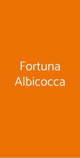 Fortuna Albicocca, Parma